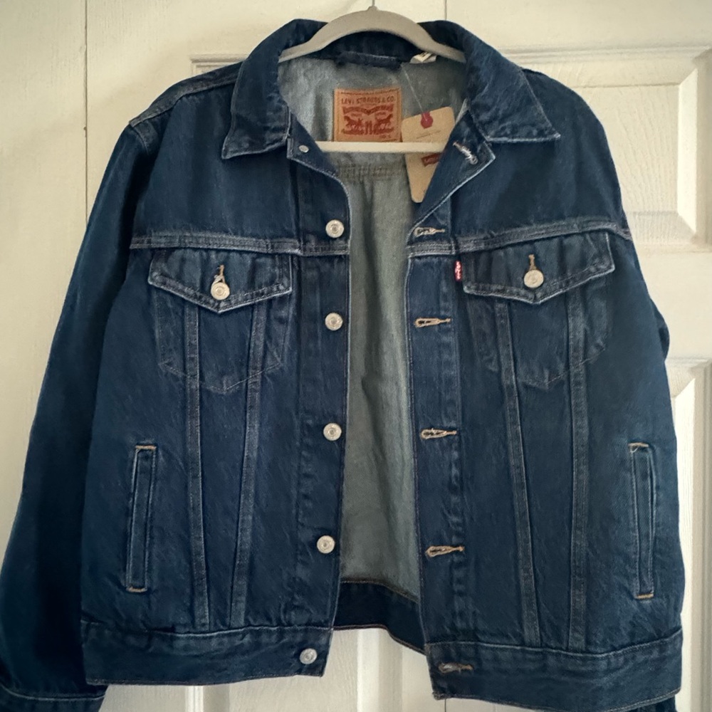Levi’s ex-boyfriend trucker jacket - L